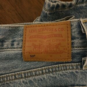 Levi 501s 100% Cotton